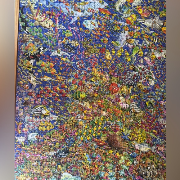 Ravensburger Adam Parsons 1500 Piece Jigsaw Puzzle Shoal Visschool - Picture 10 of 14